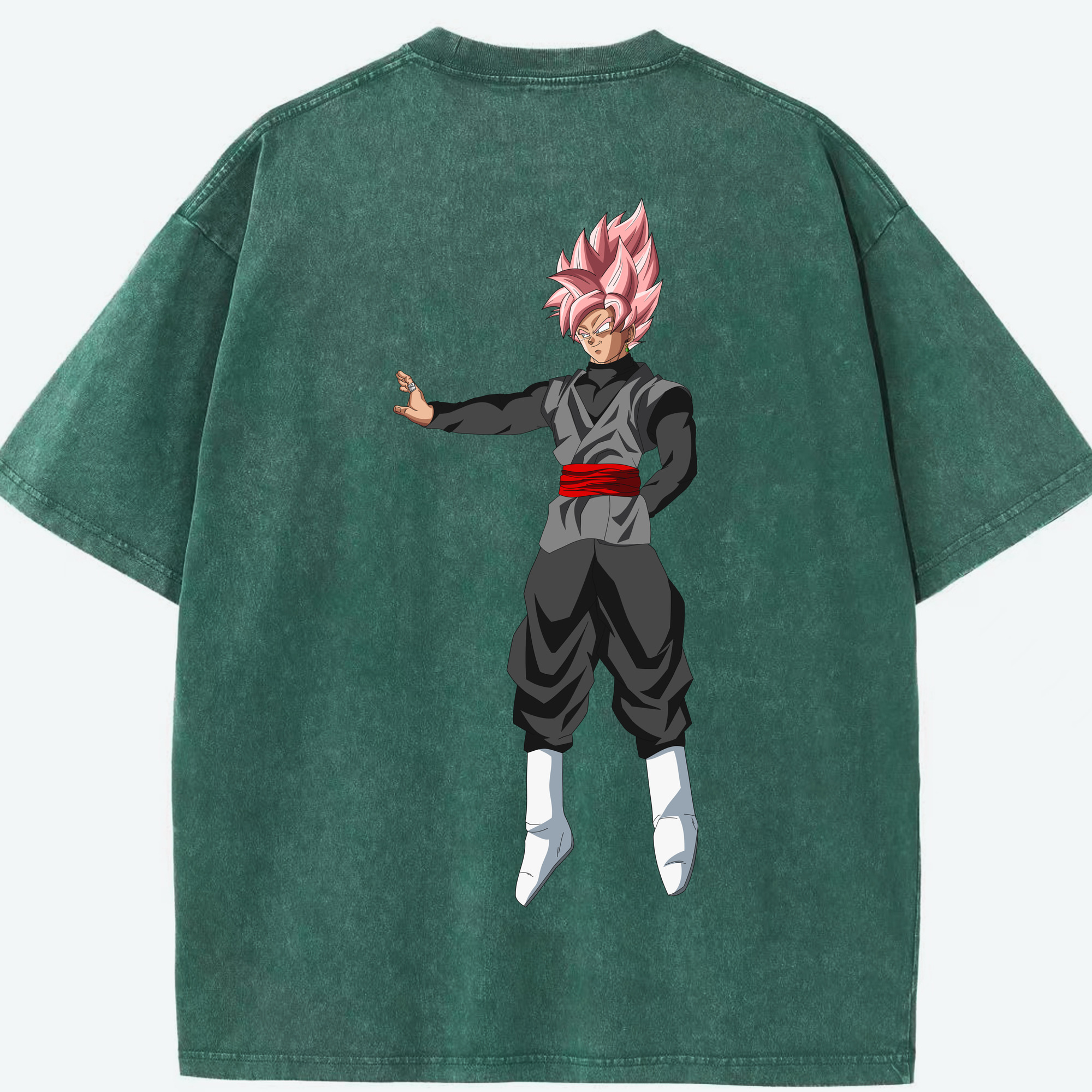 （画像用） ドラゴンボール ベジット DRAGON BALL Vegetto 綿100% ヴィンテージ風 半袖Tシャツ（背面プリント）